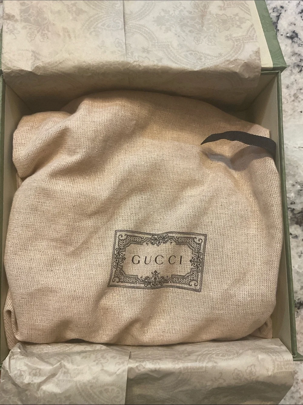 Gucci Lavender Belt with Silver Buckle